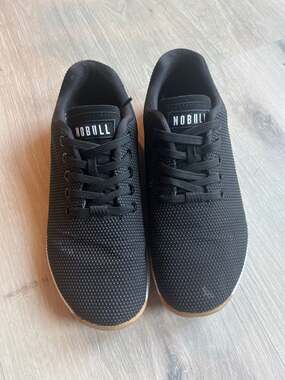 NoBull Black White Gum Outwork Shoes M5.5/W7